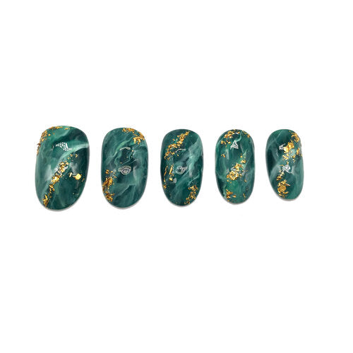 Jade Plug Press-On Nails