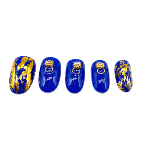 Royal Blue Press-On Nails